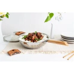 Poignée Amovible Casteline En Bois De Hêtre -Fournitures De Cuisine 01925 2 2 Poignee amovible Casteline en bois de hetre Cristel