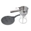 Lot Poêle 7 Blinis Et Entonnoir à Piston -Fournitures De Cuisine 119025 0 1 Lot poele 7 blinis et entonnoir a piston Mathon
