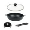 Lot Sauteuse Cookway 28cm Avec Poignée, Anse Et Couvercle -Fournitures De Cuisine 119028 0 1 Lot sauteuse Cookway 28cm avec poignee anse et couvercle Cristel