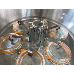 Lot Cuiseur 40 L 12 Bocaux Et Thermomètre à Cadran -Fournitures De Cuisine 209018 2 1 Lot cuiseur 40 L 12 bocaux et thermometre a cadran Le Pratique