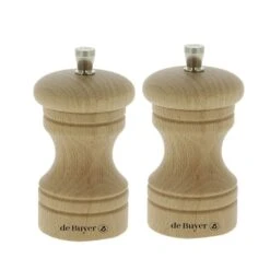 De Buyer Set Moulins à Poivre Et à Sel Paso 10 Cm