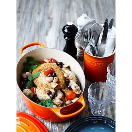 Le Creuset Cocotte Fonte Ovale Volcanique 29 Cm 5 Le Creuset Cocotte Fonte Ovale Volcanique 29 Cm – Image 3