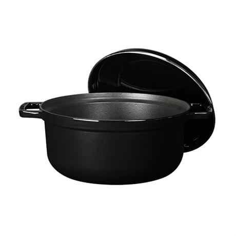 Invicta Cocotte Bistrot Noir 2 à 4 Personnes 20 Cm 6 Invicta Cocotte Bistrot Noir 2 à 4 Personnes 20 Cm – Image 4