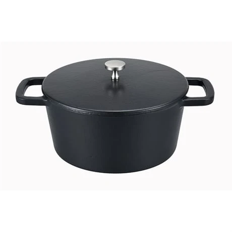 Mini Cocotte Ronde 10 Cm Black Design 3 Mini Cocotte Ronde 10 Cm Black Design