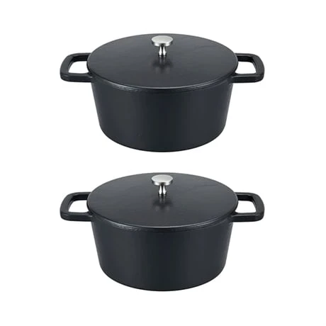 Set De 2 Mini Cocottes Rondes 10 Cm 3 Set De 2 Mini Cocottes Rondes 10 Cm