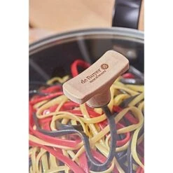 De Buyer Couvercle Verre 28 Cm Bouton Bois De Hêtre -Fournitures De Cuisine 247002 1 2 Couvercle verre 28 cm bouton bois de hetre De Buyer