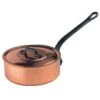 Sauteuse En Cuivre Massif Avec Couvercle 28 Cm -Fournitures De Cuisine 26209 0 2 Sauteuse en cuivre massif avec couvercle 28 cm Baumalu