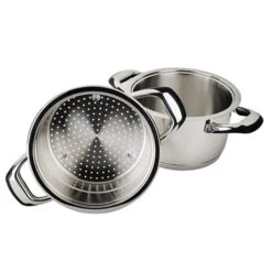 Insert Cuit Vapeur Inox 20 Cm -Fournitures De Cuisine 270009 1 3 Insert cuit vapeur inox 20 cm Ecovitam