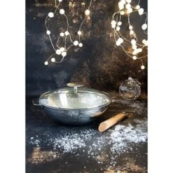 Wok Inox Casteline 28 Cm -Fournitures De Cuisine 272019 2 3 Wok inox Casteline 28 cm Cristel