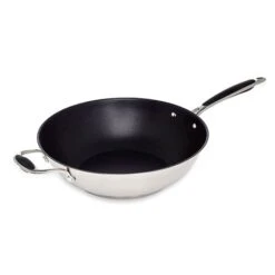 Wok Inox Antiadhérent 30 Cm Excell'Inox