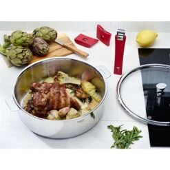 Sauteuse Casteline Amovible 24 Cm 8 Sauteuse Casteline Amovible 24 Cm -Fournitures De Cuisine 27229 2 7 Sauteuse Casteline Amovible 24 cm Cristel
