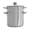 Couscoussier En Inox 24 Cm 9 L -Fournitures De Cuisine 273070 0 2 Couscoussier en inox 24 cm 9 L Baumalu