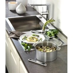 Faitout Inox Strate 24 Cm 5,1 L -Fournitures De Cuisine 27636 3 2 Faitout inox Strate 24 cm 5 1 L Cristel