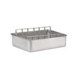 Plat à Four Smart Grill 36 X 25 X 8 Cm Et Grille Barbecue -Fournitures De Cuisine 278033 3 1 Plat a four Smart Grill 36 x 25 x 8 cm et grille barbecue Inoxriv