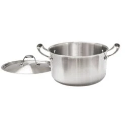 Set De Deux Faitouts En Inox Avec Couvercle 24 Cm Et 28 Cm Excell’inox -Fournitures De Cuisine 279214 2 2 Set de deux faitouts en inox avec couvercle 24 cm et 28 cm Excell inox Mathon