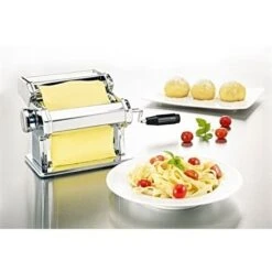 Machine à Pâtes Chromée 9 Machine à Pâtes Chromée -Fournitures De Cuisine 28024 3 2 Machine a pates chromee Mathon