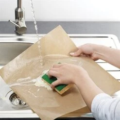 Feuille De Protection Pour Four Anti-adhérente Et Réutilisable -Fournitures De Cuisine 30011 4 6 Feuille de protection pour four anti adherente et reutilisable Mathon