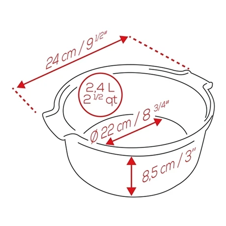 Peugeot Moule à Soufflé Céramique Ardoise 4 Peugeot Moule à Soufflé Céramique Ardoise – Image 2