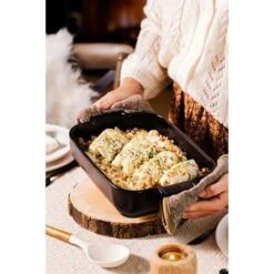 Peugeot Plat à Four Céramique Appolia Rectangulaire Noir Mat 36 Cm -Fournitures De Cuisine 301367 2 2 Plat a four ceramique Appolia rectangulaire noir mat 36 cm Peugeot
