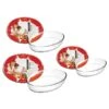 Ibili Set De 3 Plats En Verre Kristall Ovales 26, 30 Et 35cm -Fournitures De Cuisine 349002 0 1 Set de 3 plats en verre Kristall ovales 26 30 et 35cm Ibili