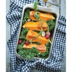 Plat à Four Inox 40 X 28 Cm -Fournitures De Cuisine 371002 1 2 Plat a four inox 40 x 28 cm Lacor