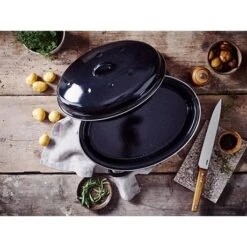 BEKA Roaster émail Roasty Cook 32 Cm 7 BEKA Roaster émail Roasty Cook 32 Cm -Fournitures De Cuisine 383001 2 1 Roaster email Roasty Cook 32 cm Beka