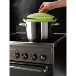 Lekue Cuit Vapeur Pliable En Silicone 24 Cm - 2,5 L -Fournitures De Cuisine 511019 3 1 Cuit vapeur pliable en silicone 24 cm 2 5 L Lekue