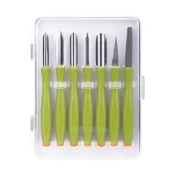 Set à Sculpter Pour Fruits Et Légumes Presto Carving -Fournitures De Cuisine 60288 1 1 Set a sculpter pour fruits et legumes Presto Carving