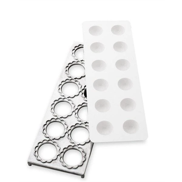 Plaque 12 Raviolis Ronds 3 Plaque 12 Raviolis Ronds