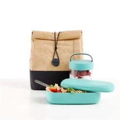Lekue Lunch Bag To Go Kraft -Fournitures De Cuisine 604138 4 2 Lunch Bag To Go Kraft Lekue