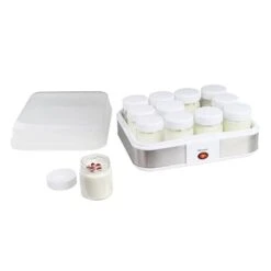 Lot Yaourtière + Ferments + Arômes Vanille Et Framboise + Livre Recettes 9 Lot Yaourtière + Ferments + Arômes Vanille Et Framboise + Livre Recettes -Fournitures De Cuisine 609113 2 1 Lot yaourtiere ferments aromes vanille et framboise livre recettes