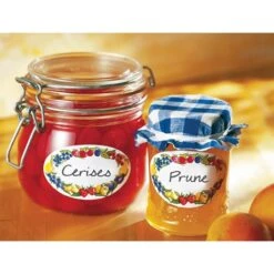 Kit Faire Son Coulis : Mousseline à Gelée, Entonnoir Et 100 étiquettes -Fournitures De Cuisine 609132 3 1 Kit faire son coulis mousseline a gelee entonnoir et 100 etiquettes