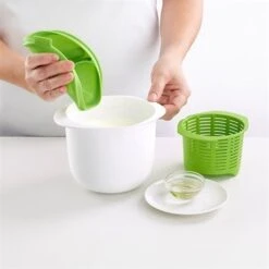 Lekue Kit Fromage Frais Maison -Fournitures De Cuisine 61367 2 1 Kit fromage frais maison Lekue