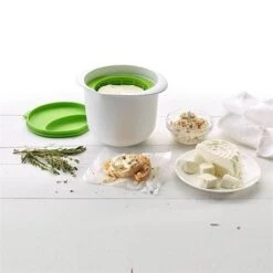 Lekue Kit Fromage Frais Maison -Fournitures De Cuisine 61367 3 1 Kit fromage frais maison Lekue