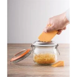 Kilner Set Râpe Et Bocal En Verre 500 Ml -Fournitures De Cuisine 620016 1 2 Set rape et bocal en verre 500 ml Kilner