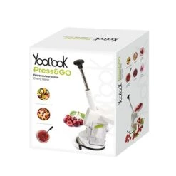 Dénoyauteur De Cerises Press&Go Avec Fixation Ventouse -Fournitures De Cuisine 650159 1 1 Denoyauteur de cerises Press Go avec fixation ventouse Yoocook