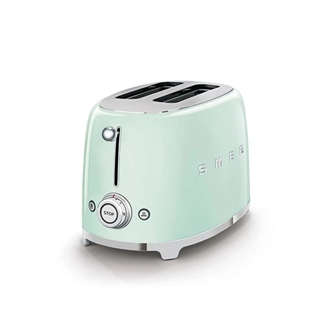 Smeg Toaster 2 Tranches Vert D'eau 950 W TSF01PGEU 4 Smeg Toaster 2 Tranches Vert D'eau 950 W TSF01PGEU – Image 2