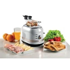 Ariete Toaster Moderna 2 Fentes 815 W 149 Blanc -Fournitures De Cuisine 700048 3 1 Toaster moderna 2 fentes 815 W 149 Blanc Ariete