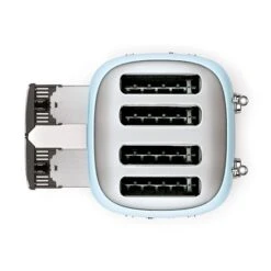 Smeg Toaster 4 Fentes 2000 W TSF03PBEU Bleu Azur -Fournitures De Cuisine 700060 2 1 Toaster 4 fentes 2000 W TSF03PBEU bleu azur Smeg