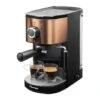 Bestron Machine à Café Expresso Avec Buse Vapeur 15 Bars 1250 1450 W Coloris Cuivre -Fournitures De Cuisine 700101 0 1 Machine a cafe expresso avec buse vapeur 15 bars 1250 1450 W coloris cuivre Bestron