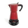 LIVOO Cafetière électrique Italienne Rouge 6 Tasses 480 W -Fournitures De Cuisine 700104 0 2 Cafetiere electrique Italienne rouge 6 tasses 480 W Livoo