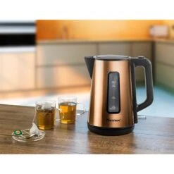 Bestron Bouilloire électrique Coloris Cuivre 1,7 L 1850 2200 W -Fournitures De Cuisine 702050 3 1 Bouilloire electrique coloris cuivre 1 7 L 1850 2200 W Bestron