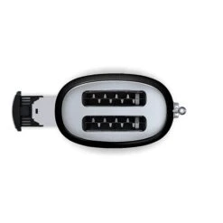 Smeg Toaster 2 Fentes Noir 950 W TSF01BLEU -Fournitures De Cuisine 70280 2 5 Toaster 2 fentes noir 950 W TSF01BLEU Smeg