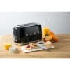Smeg Grille-pain 4 Tranches Noir 1500 W TSF02BLEU -Fournitures De Cuisine 70286 0 6 Grille pain 4 tranches noir 1500 W TSF02BLEU Smeg