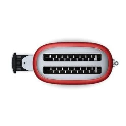 Smeg Grille-pain 4 Tranches Rouge 1500 W TSF02RDEU -Fournitures De Cuisine 70287 2 5 Grille pain 4 tranches rouge 1500 W TSF02RDEU Smeg