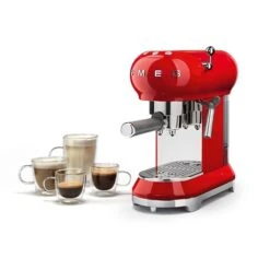Smeg Machine à Café Expresso Rouge 1 L 1350 W ECF01RDEU -Fournitures De Cuisine 70290 3 5 Machine a cafe expresso rouge 1 L 1350 W ECF01RDEU Smeg
