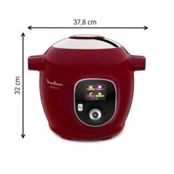 Moulinex Multicuiseur électrique Intelligent Cookéo 6 L 1600 W Rouge -Fournitures De Cuisine 711015 3 1 Multicuiseur electrique intelligent Cookeo 6 L 1600 W rouge Moulinex