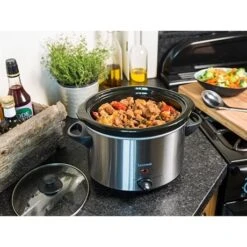 Bestron Mijoteuse électrique 3,5 L - 180 W -Fournitures De Cuisine 713006 4 3 Mijoteuse electrique 3 5 L 180 W Bestron