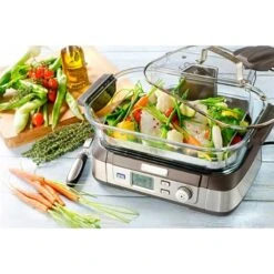 Cuisinart Cuiseur Vapeur Digital CookFresh STM1000E -Fournitures De Cuisine 71569 3 8 Cuiseur vapeur Digital CookFresh STM1000E Cuisinart