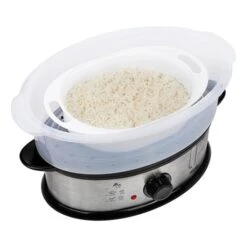 Tristar Cuiseur Vapeur électrique 3 Niveaux 1200 W VS-3914 -Fournitures De Cuisine 71577 3 1 Cuiseur vapeur electrique 3 niveaux 1200 W VS 3914 Tristar